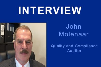 John Molenaar, a quality compliance auditor, shares insights in this interview.